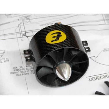 IMPELLER EDF90 FLÜSTER-TURBINE, Jetfan