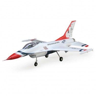 F-16 THUNDERBIRDS 70mm EDF BNF BASIC WITH AS3X & SAFE SELECT
