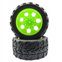 OFFROAD RÄDER 1:10 MONSTER, GRÜN, 115mmx50mm 