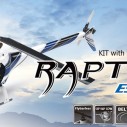 RAPTOR E550 KIT WITH NEW FUSELAGE, Thunder Tiger 