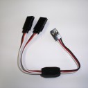 V-KABEL FUTABA FÜR 2 SERVOS, Chinahobbyline