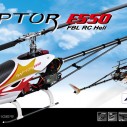 RAPTOR E550 FLYBARLESS ARF INKL. GT5.2, Thunder Tiger 