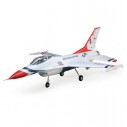 F-16 THUNDERBIRDS 70mm EDF BNF BASIC WITH AS3X & SAFE SELECT