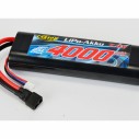 CARSON LI-PO 7.4V 4000mAh 25C T-PLUG