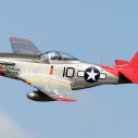 P-51D V8-RED TAIL, SPW.1450mm PNP, FMS Models