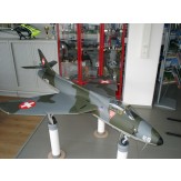 HAWKER HUNTER MkVI SWISS 1:6 MIT JETCAT TURBINE