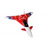 GFK TURBINEN-JET RED FLASH, SPW.1600mm, ARF