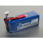 FLIGHTMAX 5800mAh 22.2V 6S1P 30C, Chinahobbyline