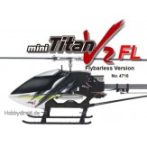 MINI TITAN E325 V2 SE FLYBARLESS & HECK-STARR-ANTRIEB, Thunder Tiger