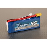 FLIGHTMAX 1600mAh 7.4V 2S1P 20C, Chinahobbyline