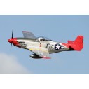 P-51D V8-RED TAIL, SPW.1450mm PNP, FMS Models