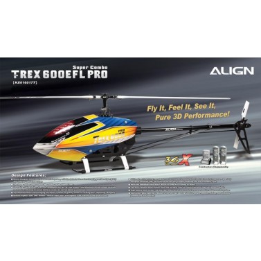 T-REX 600EFL PRO SUPER COMBO, Align