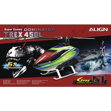 T-REX 450L DOMINATOR SUPER COMBO (6S), Align