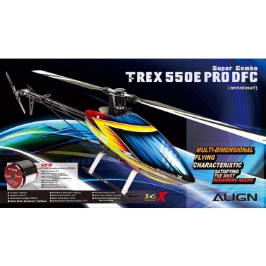 T-REX 550E PRO DFC SUPER COMBO, Align