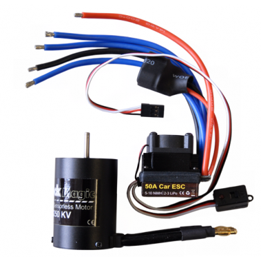 BlackMagic Antriens-Set Motor 5T 3250kv Regler 50A 1:10 / 1:8