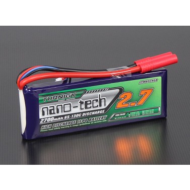 TURNIGY NANOTECH 2700mAh 2S 65-130C,Chinahobbyline