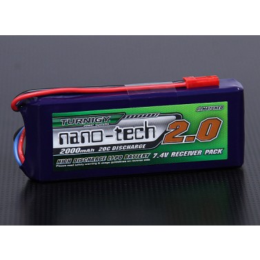 TURNIGY NANO-TECH 2000mAh 2S 20-40C,Chinahobbyline