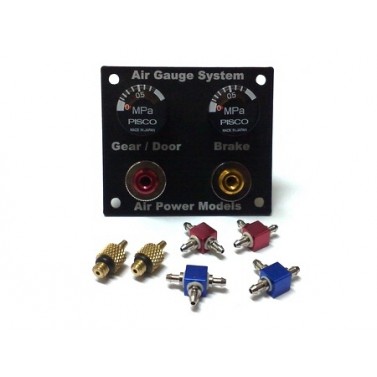 DUAL AIR GAUGE - FILL VALVE ASSEMBLY