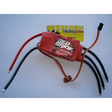 REGLER RED BRICK 200A ESC, Chinahobbyline