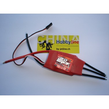 REGLER RED BRICK 50A ESC, Chinahobbyline