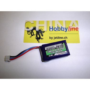 TURNIGY NANO-TECH 180mAh 2S 25C, Chinahobbyline
