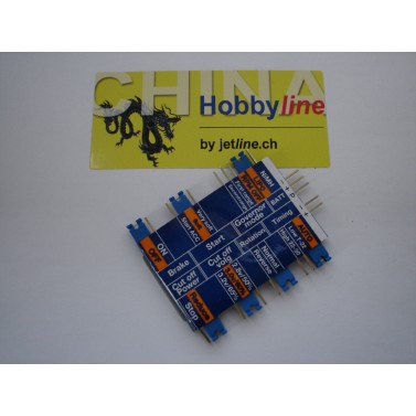 PROGRAMMIERKARTE / BLUE-SERIES, Chinahobbyline
