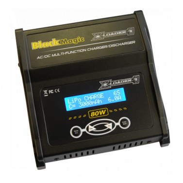LADEGERÄT X-LOADER-1 80W 1-6S, Black Magic