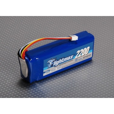 FLIGHTMAX 2200mAh 11.1V 3S1P 20C, Chinahobbyline