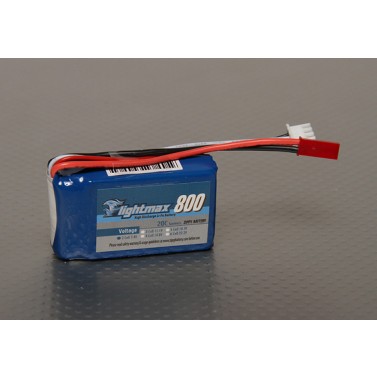 FLIGHTMAX 800mAh 7.4V 2S1P 20C, Chinahobbyline