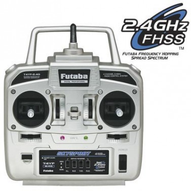T4YF 2.4GHz FHSS INKL. R2004GF, Futaba