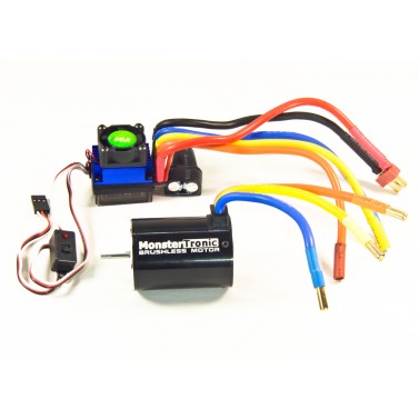 BRUSHLESS COMBO REGLER MOTOR 10T 3900KV