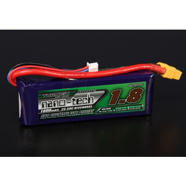 TURNIGY NANO-TECH 1800mAh 2S 25-50C,Chinahobbyline