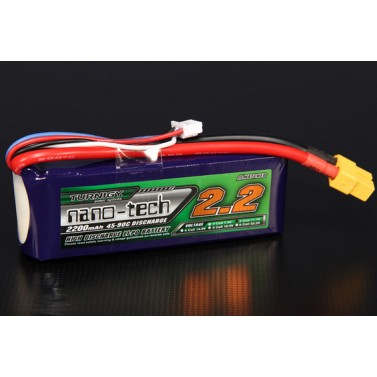 TURNIGY NANO-TECH 2200mAh 3S 45-90C,Chinahobbyline