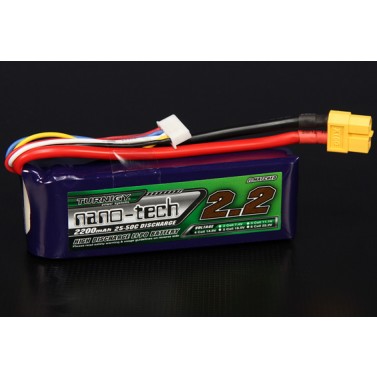 TURNIGY NANO-TECH 2200mAh 4S 25-50C,Chinahobbyline