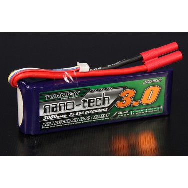 TURNIGY NANO-TECH 3000mAh 4S 25-50C,Chinahobbyline