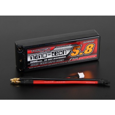 TURNIGY NANO-TECH 5800mAh 7.4V 2S2P 30-60C CAR