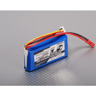 TURNIGY 1000mAh 7.4V 2S1P 20C, Chinahobbyline