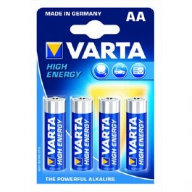 BATTERIE VARTA HIGH ENERGY 1.5V AA 4.STÜCK
