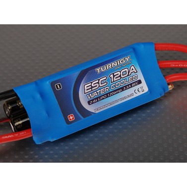 REG. AQUASTAR 120A WATER COOLED ESC,Chinahobbyline