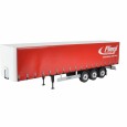 CARSON 1:14 3-ACHS FLIEGL MEGARUNNER PLANE (ROT)