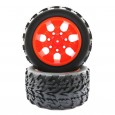 OFFROAD RÄDER 1:10 MONSTER, ORANGE, 115mmx50mm 