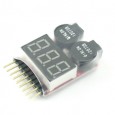 LI-PO BATTERY VOLTAGE TESTER & LOW VOLTAGE BUZZE