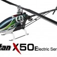 TITAN X50 FLYBARLESS KIT MIT CARBONBLÄTTER, Thunder Tiger