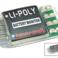 MINI LI-PO BATTERY MONITOR 4S, Chinahobbyline